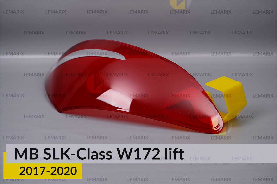 Скло заднього ліхтаря Mercedes-Benz SLK-Class W172 (2017-2020) рест ліве