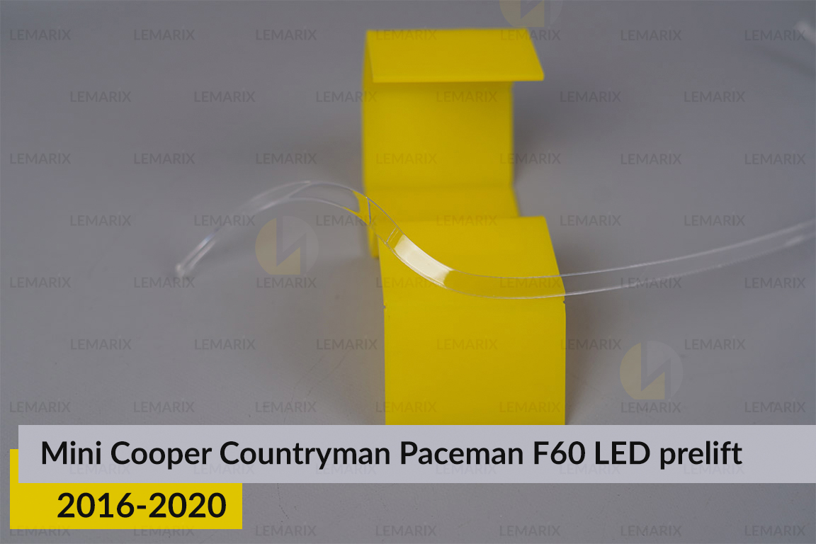 Кільце світловод фари Mini Cooper Countryman Paceman F60 LED (2016-2020) дорест верхнє ліве