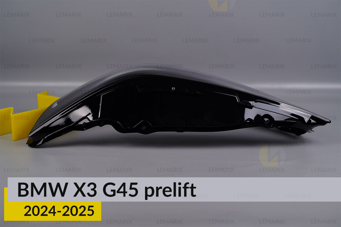 Скло фари BMW X3 G45 (2024-2025) дорест ліве