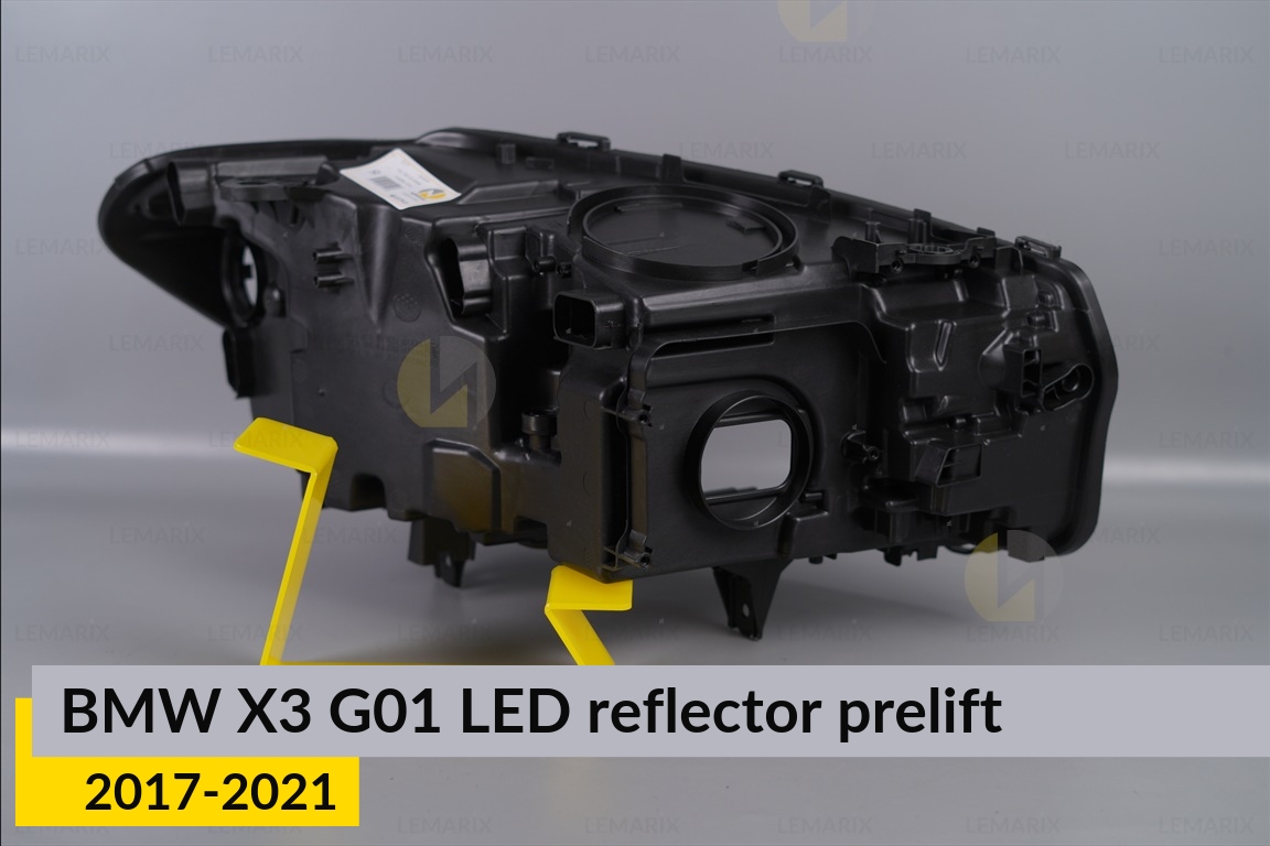 Корпус фари BMW X3 G01 LED reflektor (2017-2021) дорест лівий