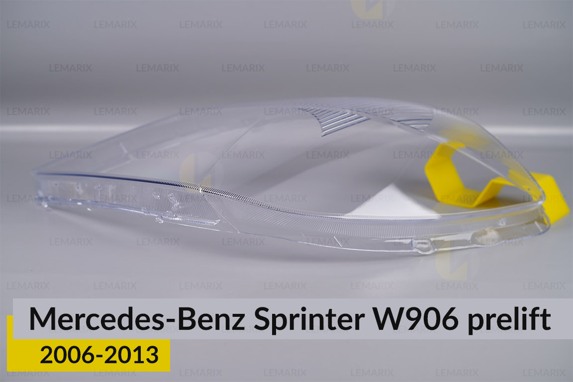 Скло фари Mercedes-Benz Sprinter W906 (2006-2013) дорест ліве