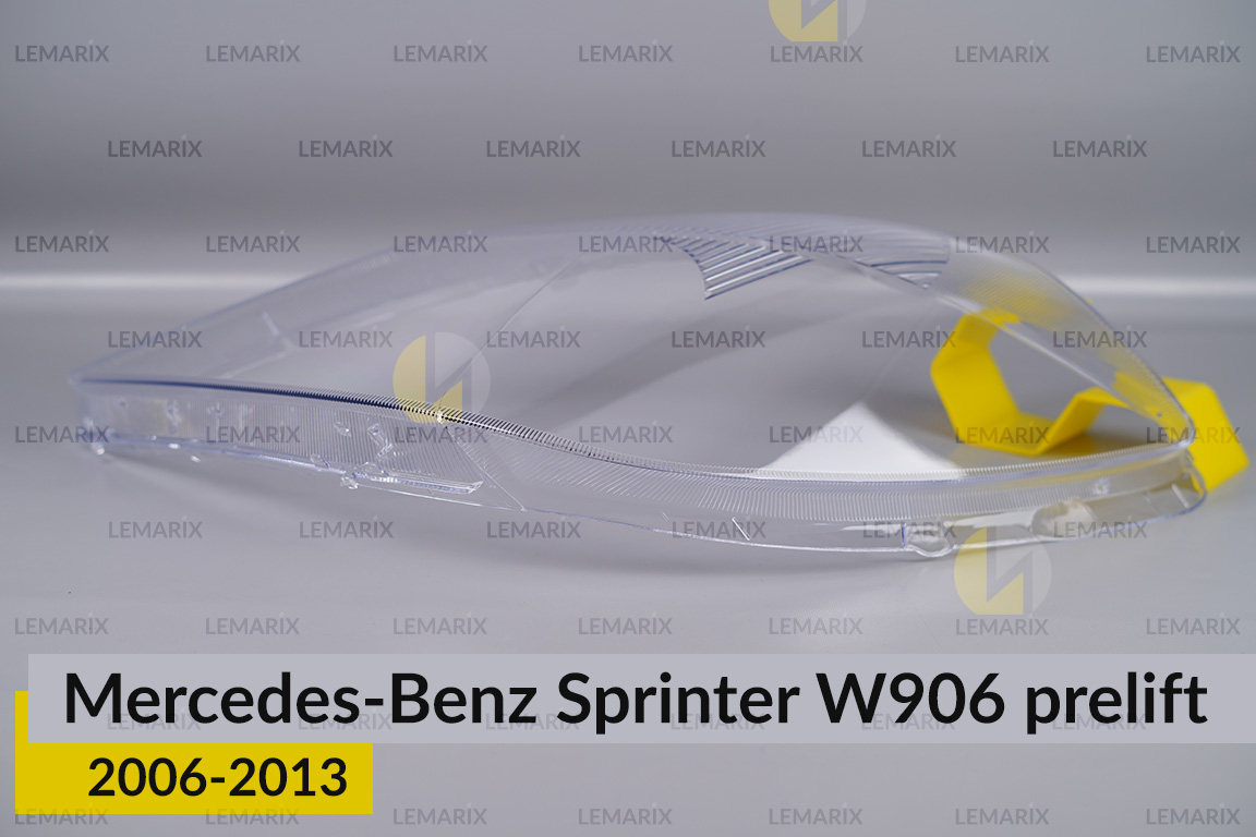 Скло фари Mercedes-Benz Sprinter W906 (2006-2013) дорест ліве