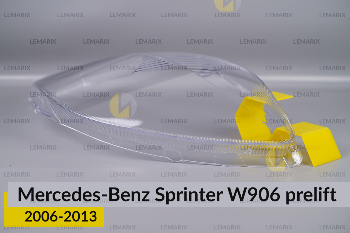 Скло фари Mercedes-Benz Sprinter W906 (2006-2013) дорест ліве