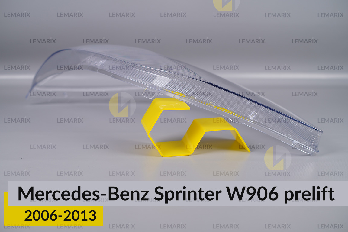 Скло фари Mercedes-Benz Sprinter W906 (2006-2013) дорест ліве