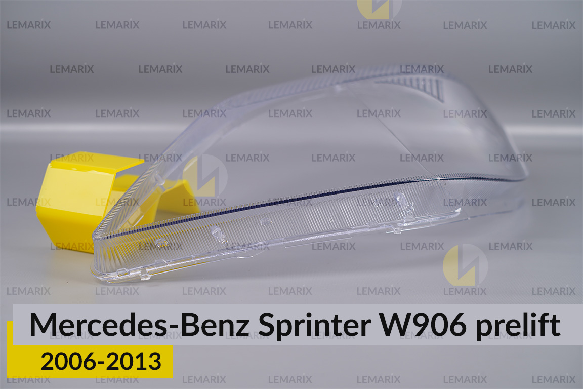 Скло фари Mercedes-Benz Sprinter W906 (2006-2013) дорест ліве