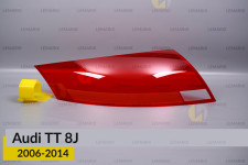 Стекло заднего фонаря Audi TT 8J (2006-2014) левое