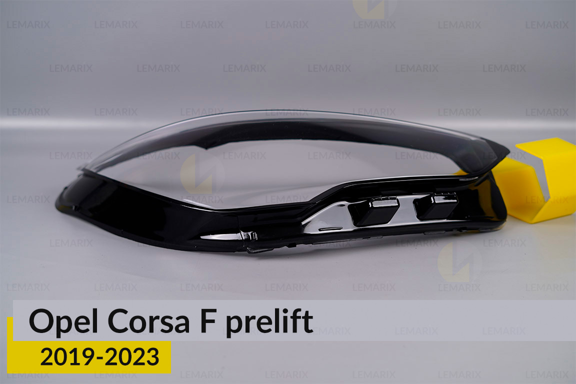 Скло фари Opel Corsa F (2019-2023) дорест праве