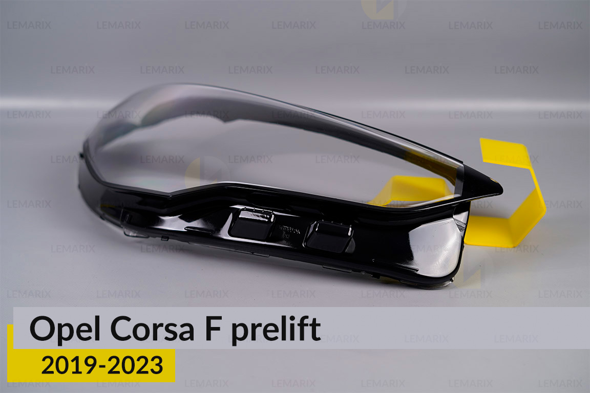 Скло фари Opel Corsa F (2019-2023) дорест праве