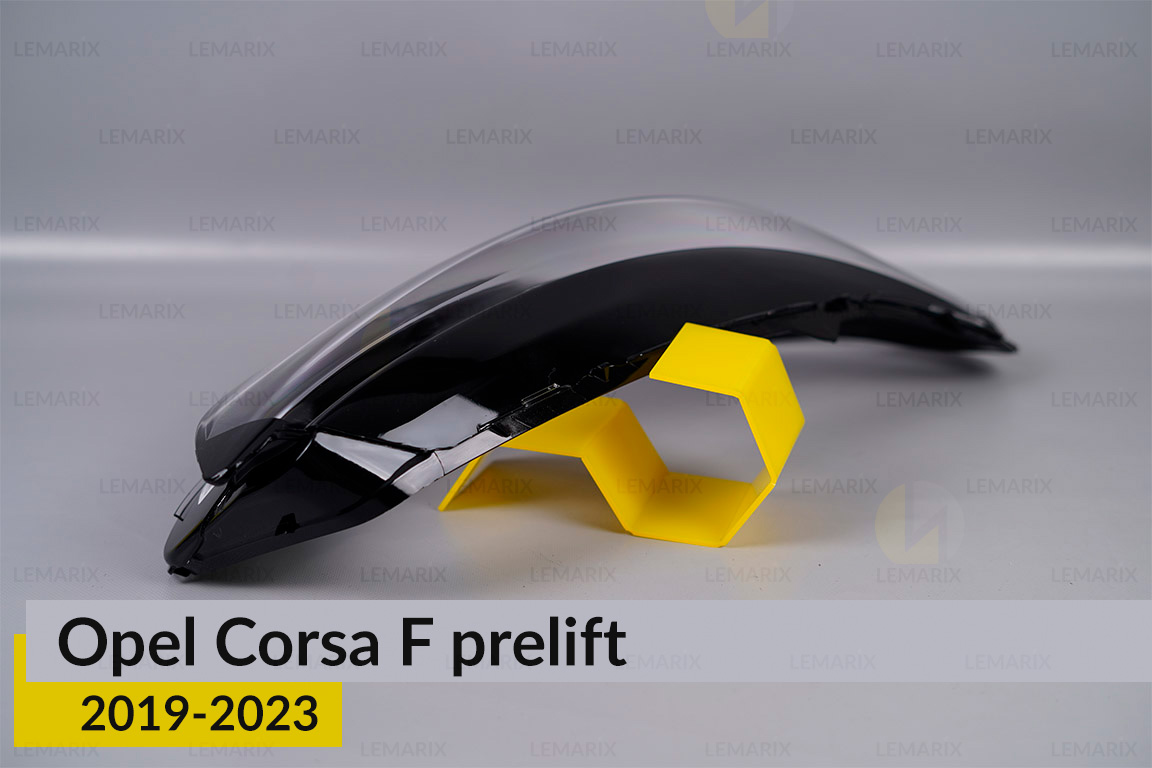 Скло фари Opel Corsa F (2019-2023) дорест праве