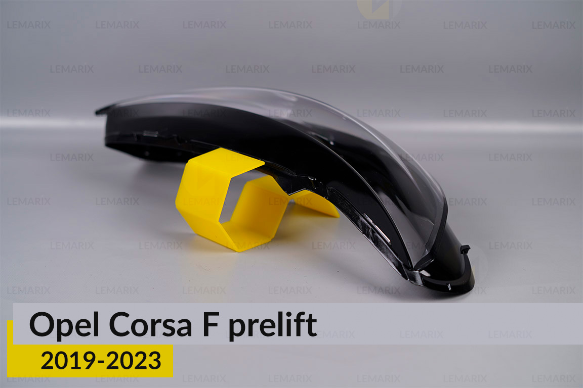 Скло фари Opel Corsa F (2019-2023) дорест праве