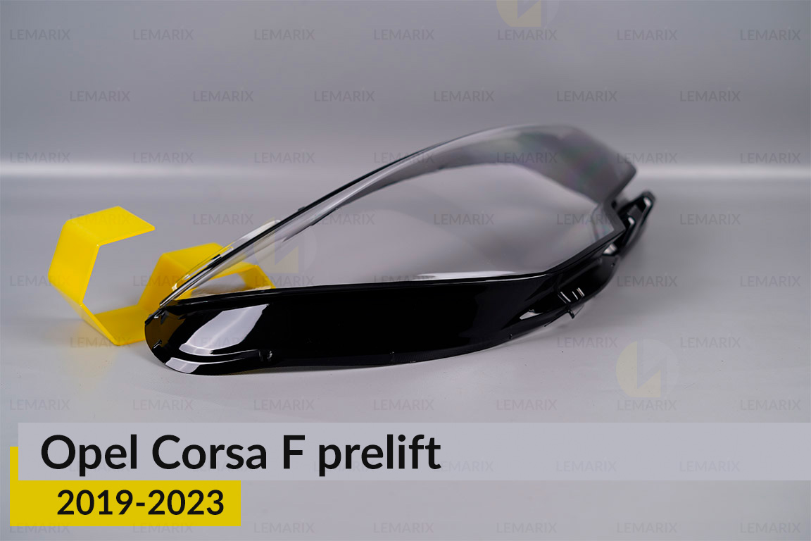Скло фари Opel Corsa F (2019-2023) дорест праве