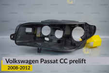 Корпус фари VW Volkswagen Passat CC (2008-2012) дорест лівий
