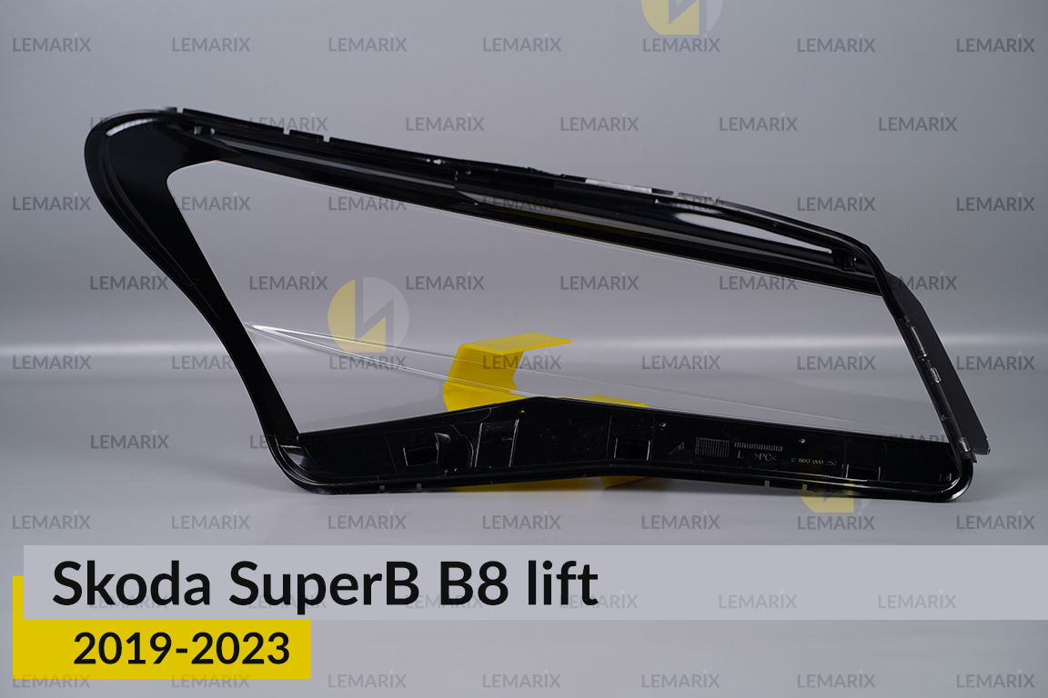 Скло фари Skoda SuperB B8 China (2019-2023) рест ліве