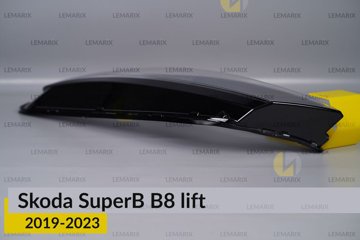 Скло фари Skoda SuperB B8 China (2019-2023) рест ліве