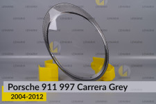 Скло фари Porsche 911 997 Carrera Grey (2004-2012) праве