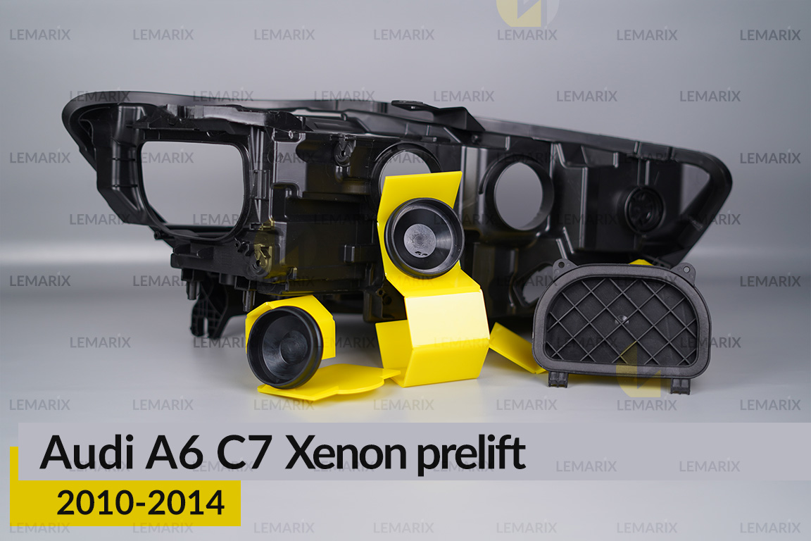 Сервісний комплект корпуса фар Audi A6 C7 Xenon (2010-2014) дорест лівий