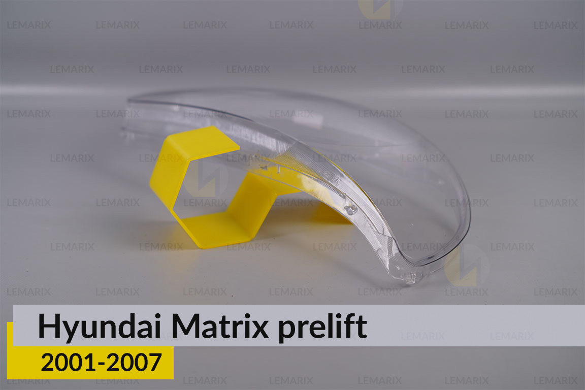 Скло фари Hyundai Matrix (2001-2007) дорест праве