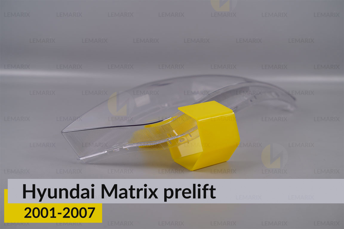 Скло фари Hyundai Matrix (2001-2007) дорест праве