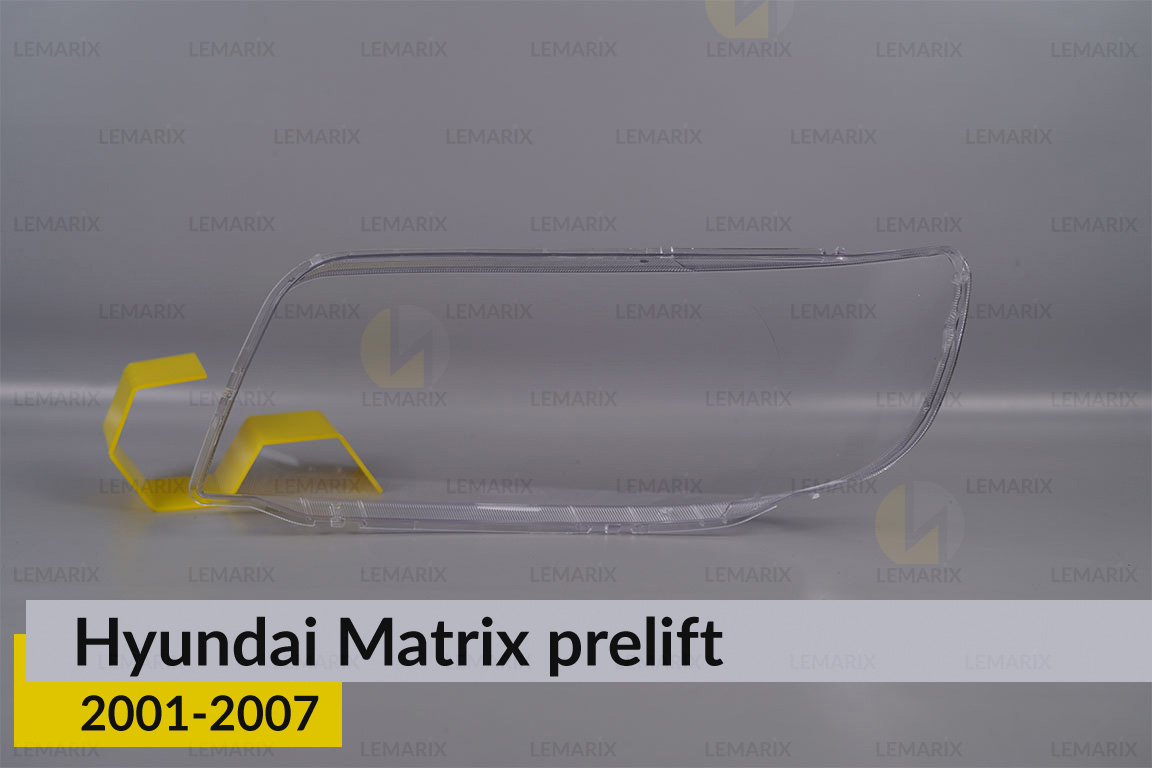 Скло фари Hyundai Matrix (2001-2007) дорест праве