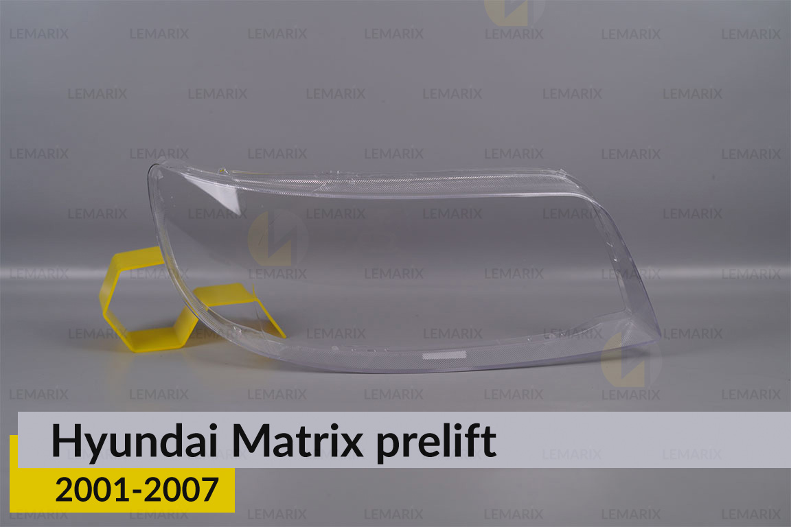 Скло фари Hyundai Matrix (2001-2007) дорест праве