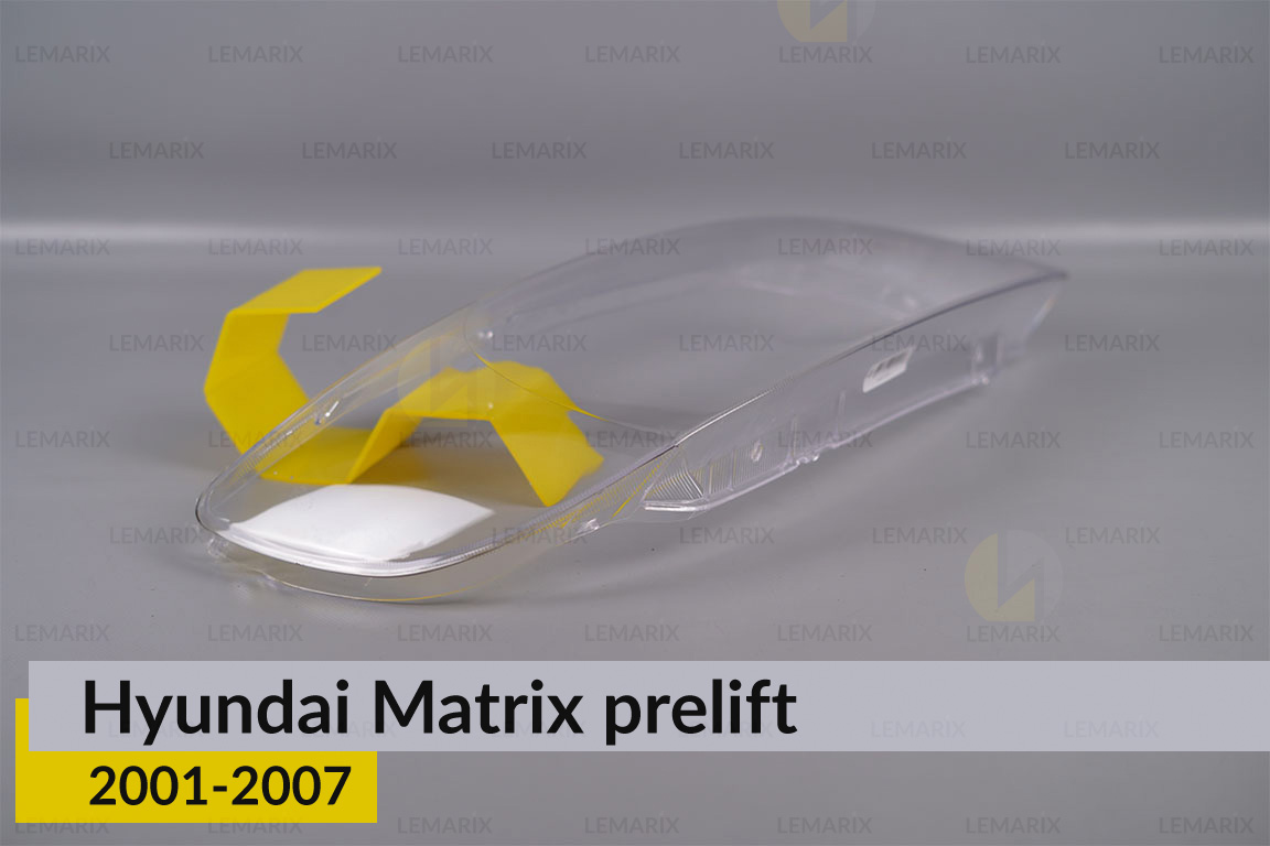 Скло фари Hyundai Matrix (2001-2007) дорест праве