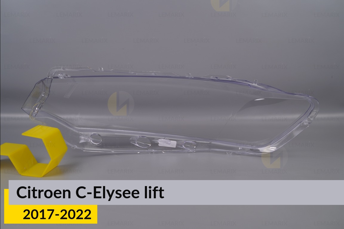 Скло фари Citroen C-Elysee (2017-2022) рест праве