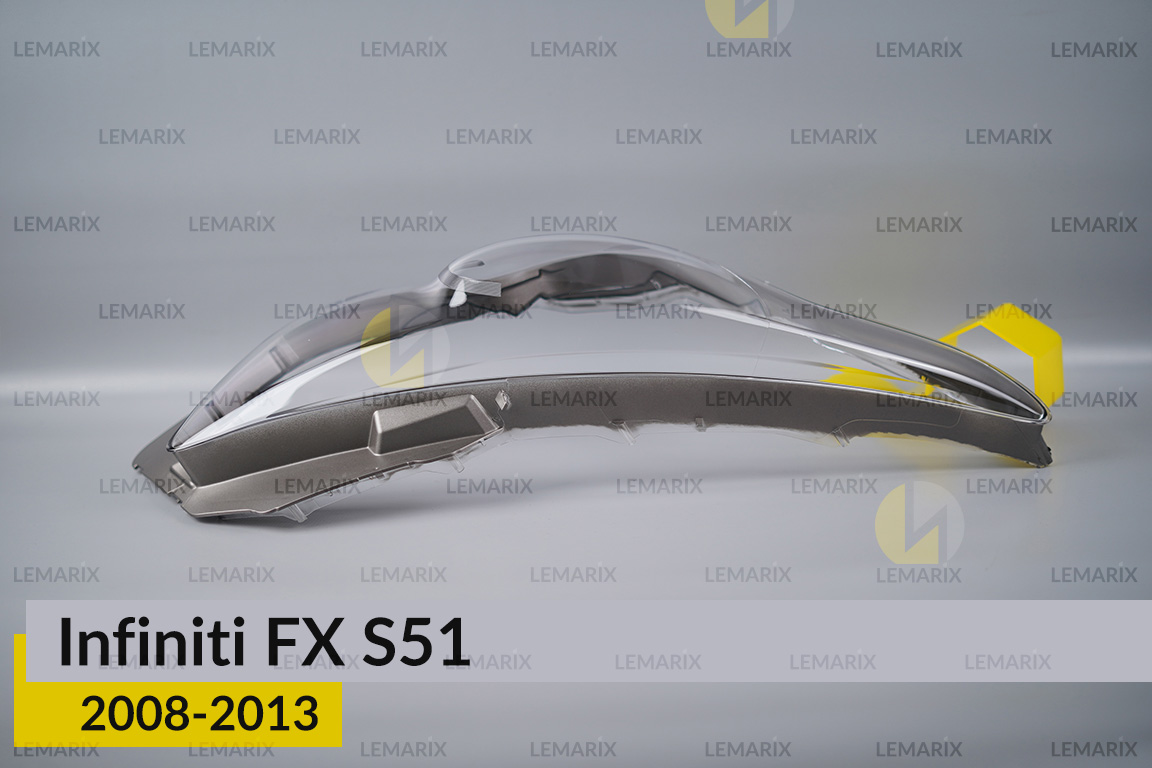 Скло фари Infiniti FX S51 (2008-2013) праве