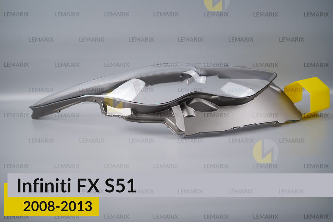 Скло фари Infiniti FX S51 (2008-2013) праве