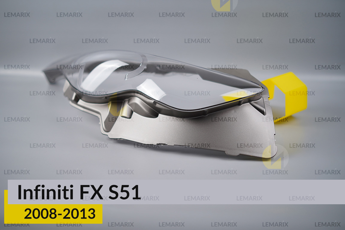 Скло фари Infiniti FX S51 (2008-2013) праве