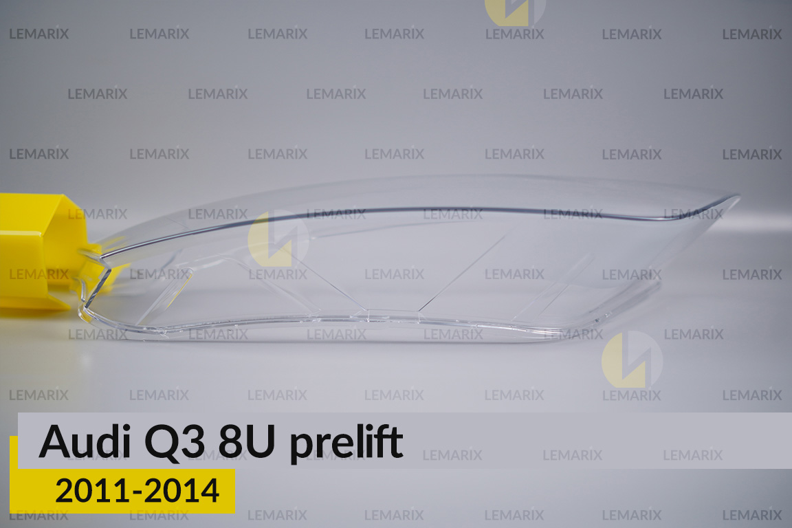 Скло фари Audi Q3 8U (2011-2014) дорест праве
