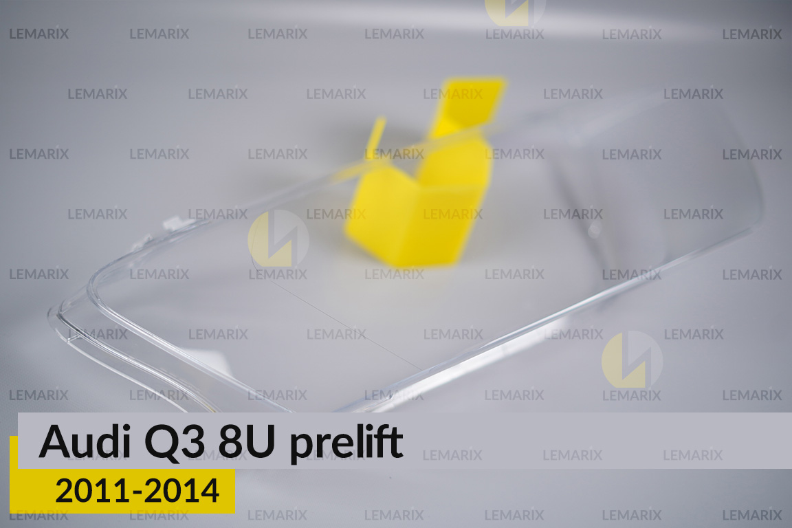 Скло фари Audi Q3 8U (2011-2014) дорест праве