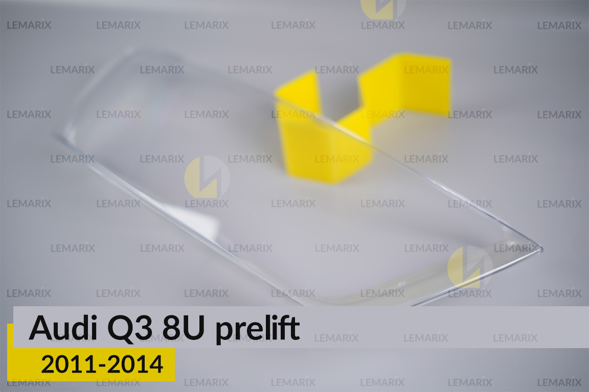 Скло фари Audi Q3 8U (2011-2014) дорест праве