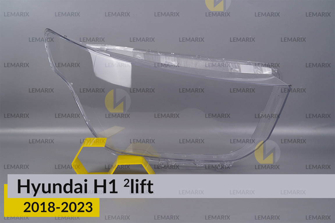 Скло фари Hyundai H1 (2018-2023) 2 рест праве