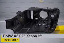Корпус фари BMW X3 F25 Xenon (2014-2017) рест лівий