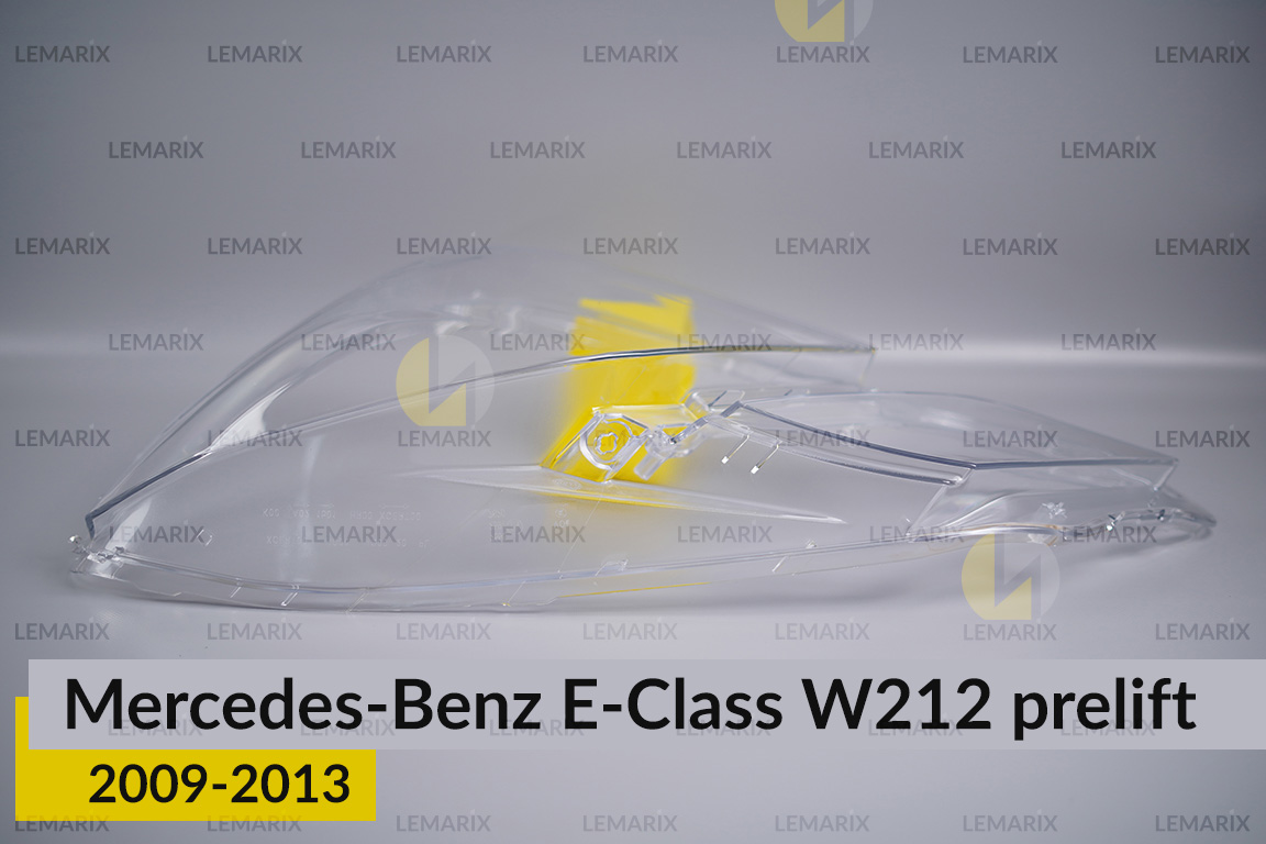 Скло фари Mercedes-Benz E-Class W212 (2009-2013) дорест ліве