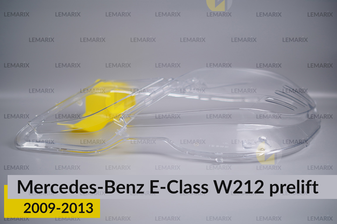 Скло фари Mercedes-Benz E-Class W212 (2009-2013) дорест ліве