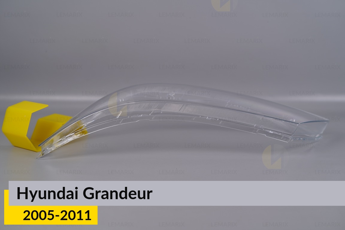 Скло фари Hyundai Grandeur (2005-2011) ліве