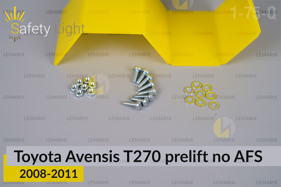 Перехідна рамка для Toyota Avensis T270 no AFS (2008-2011) дорест