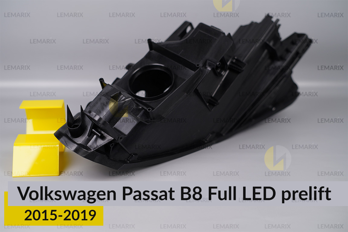 Корпус фари VW Volkswagen Passat B8 Full LED (2015-2019) дорест лівий