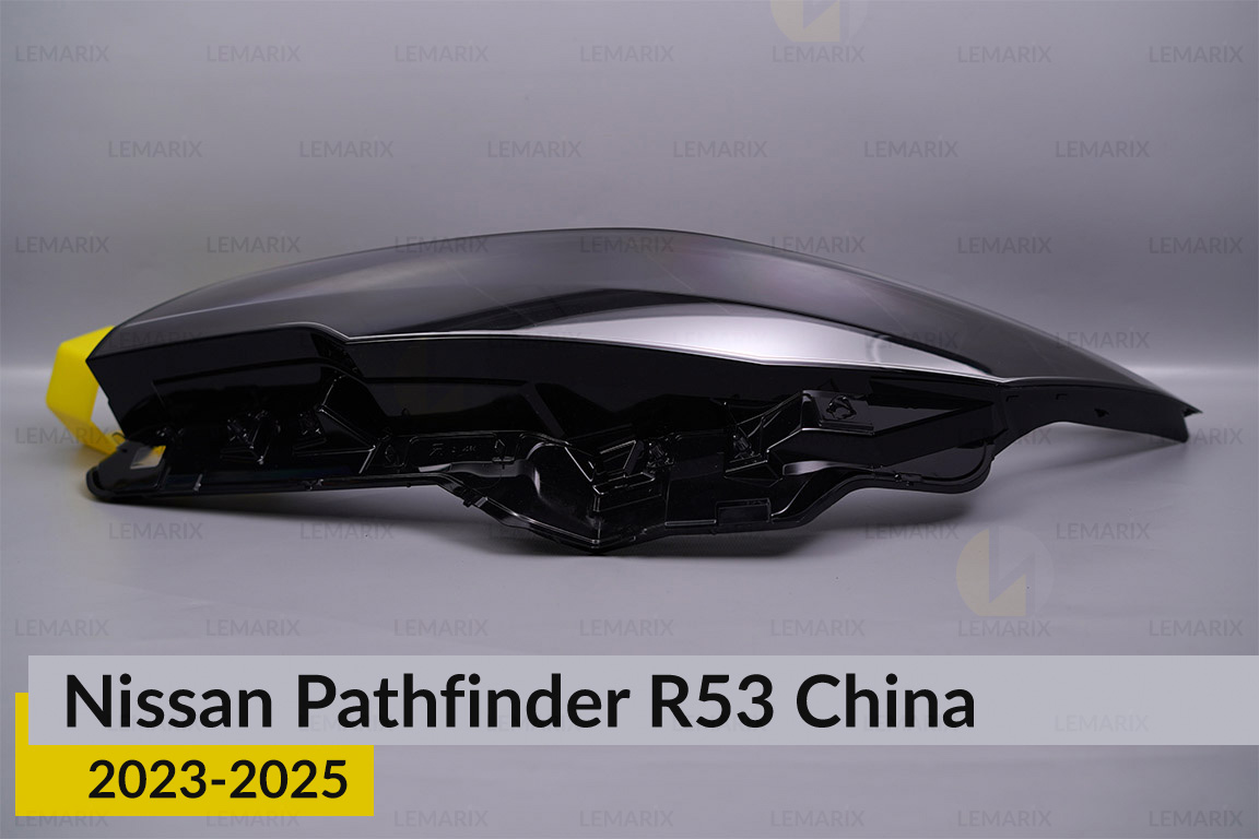Скло фари Nissan Pathfinder R53 China (2023-2025) ліве