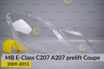 Скло фари Mercedes-Benz E-Class C207 A207 Coupe (2009-2013) дорест праве