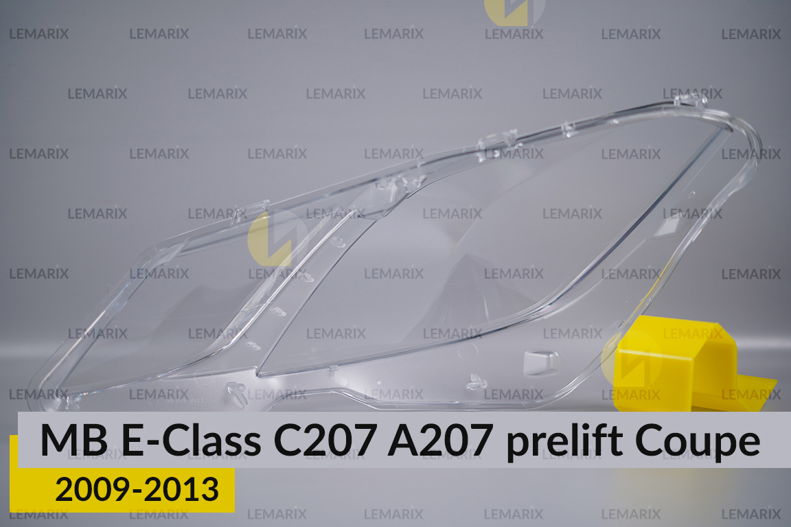 Скло фари Mercedes-Benz E-Class C207 A207 Coupe (2009-2013) дорест праве