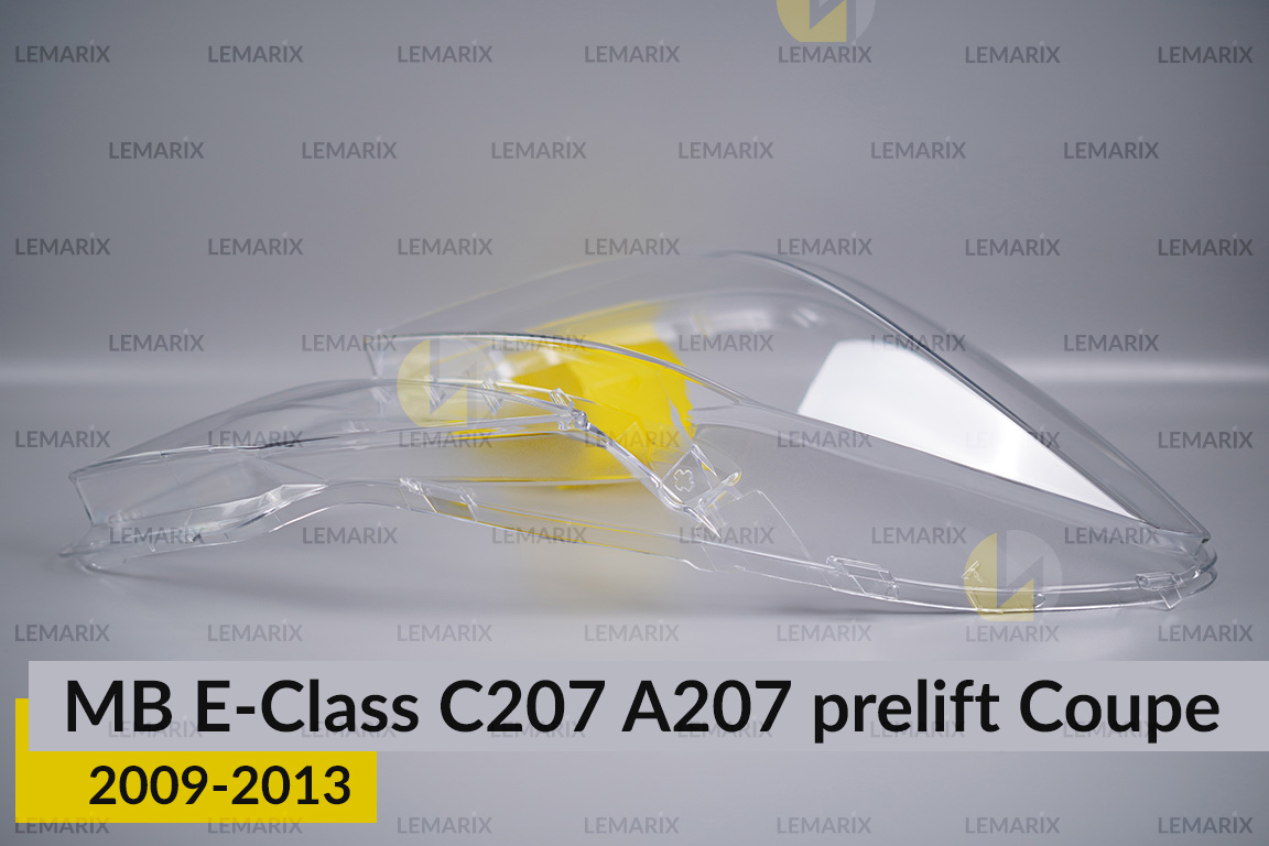 Скло фари Mercedes-Benz E-Class C207 A207 Coupe (2009-2013) дорест праве