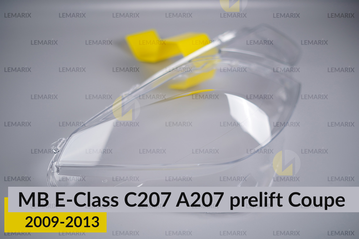Скло фари Mercedes-Benz E-Class C207 A207 Coupe (2009-2013) дорест праве