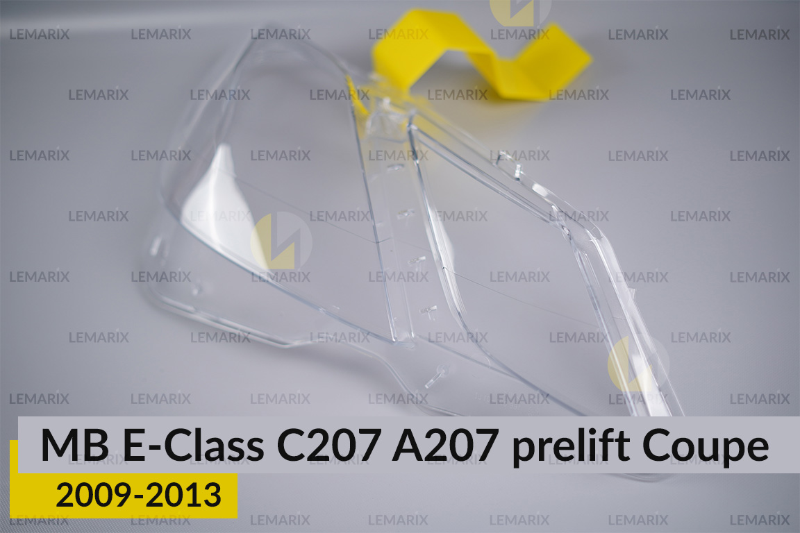 Скло фари Mercedes-Benz E-Class C207 A207 Coupe (2009-2013) дорест праве