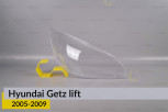 Скло фари Hyundai Getz (2005-2009) рест праве