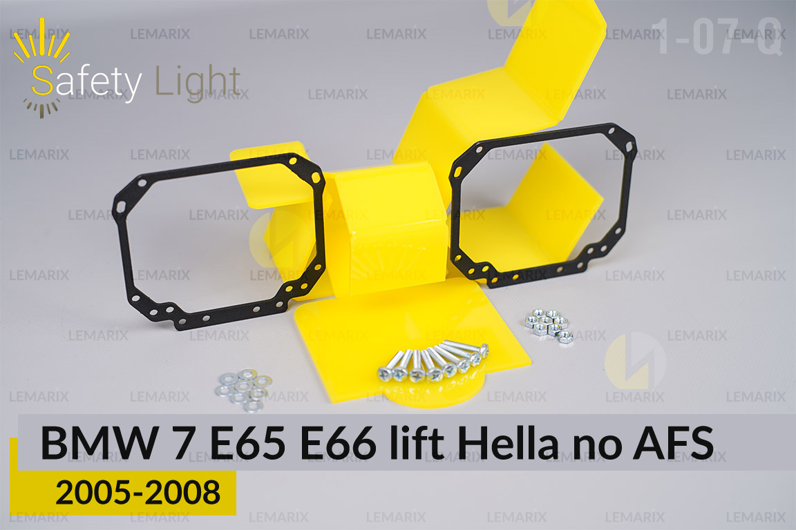 Перехідна рамка для BMW 7 E65 E66 Hella no AFS (2005-2008) рест