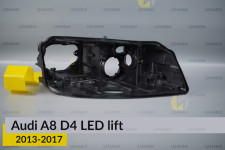 Корпус фари Audi A8 D4 LED (2013-2017) рест правий