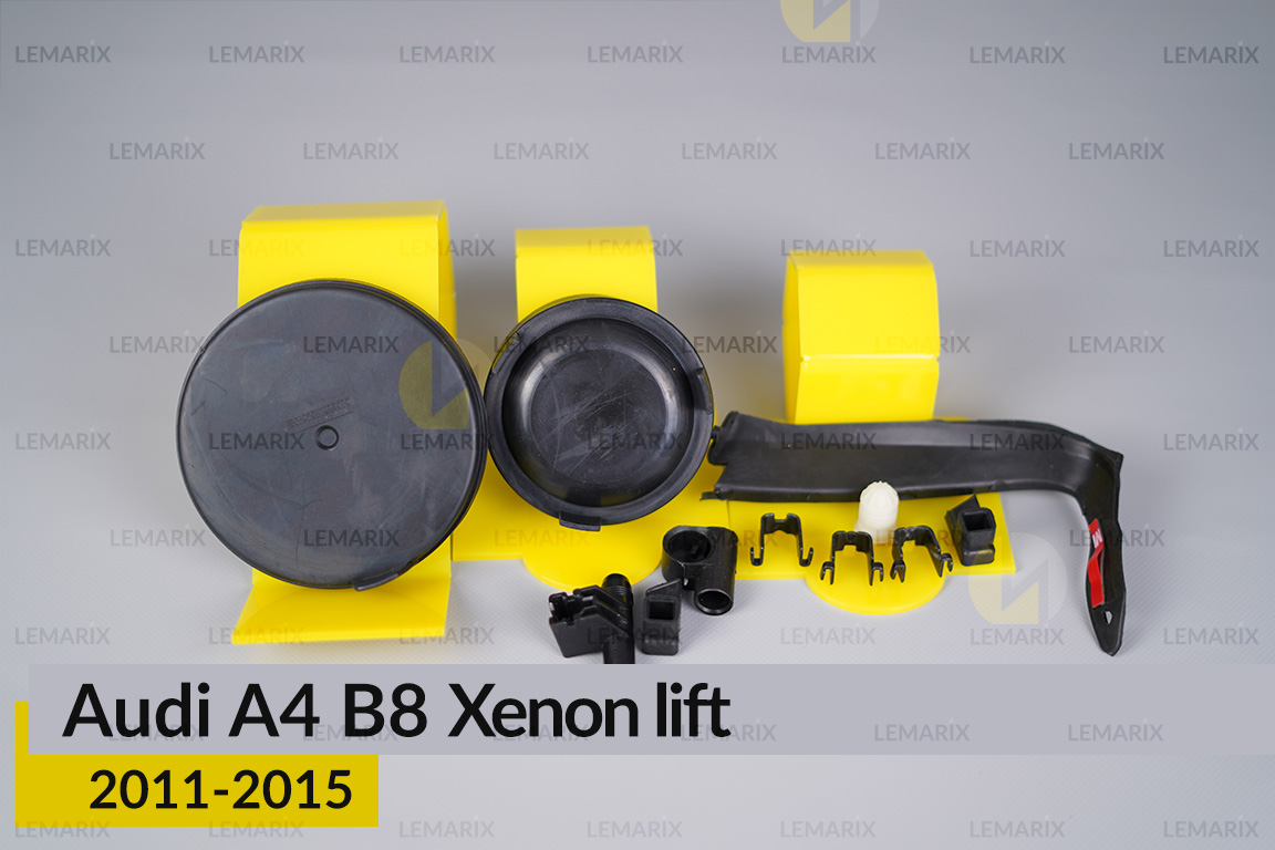 Сервісний комплект корпуса фар Audi A4 B8 Xenon (2011-2015) рест лівий