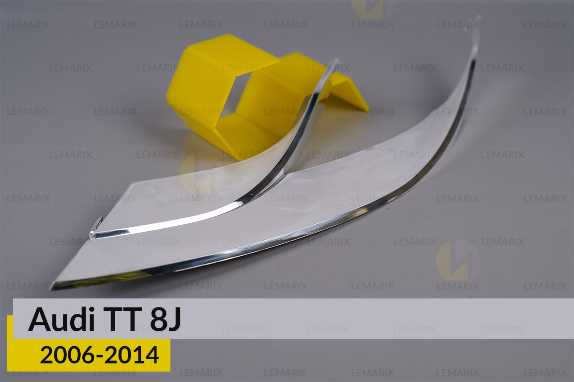 Хромована декоративна маска нижня Audi TT 8J (2006-2014) ліва